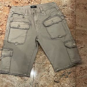 Mens cargo/denim shorts